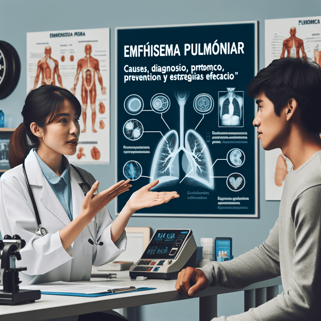 Enfisema Pulmonar: Causas, Diagnóstico, Prevención y Estrategias Efectivas
